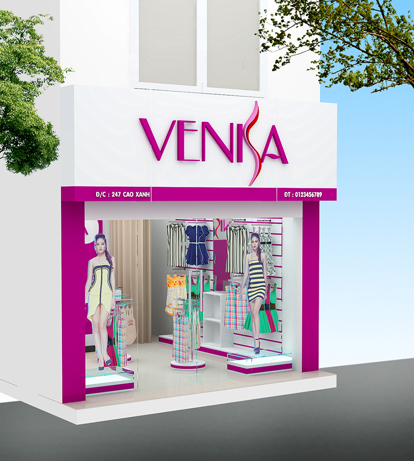 VENISA - Thiết kế thương hiệu thời trang mặc nhà VENISA